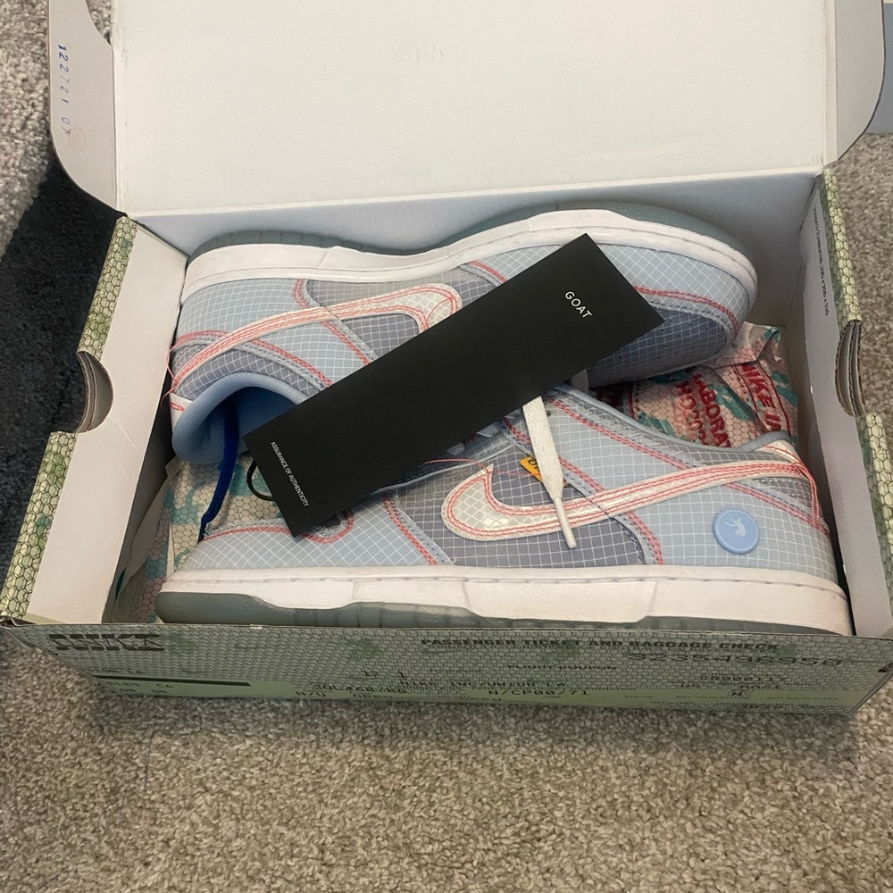 Nike dunk low union argon